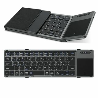 【特価商品】EWIN ワイヤレスキーボード Bluetoothキーボード 折りた(タブレット)