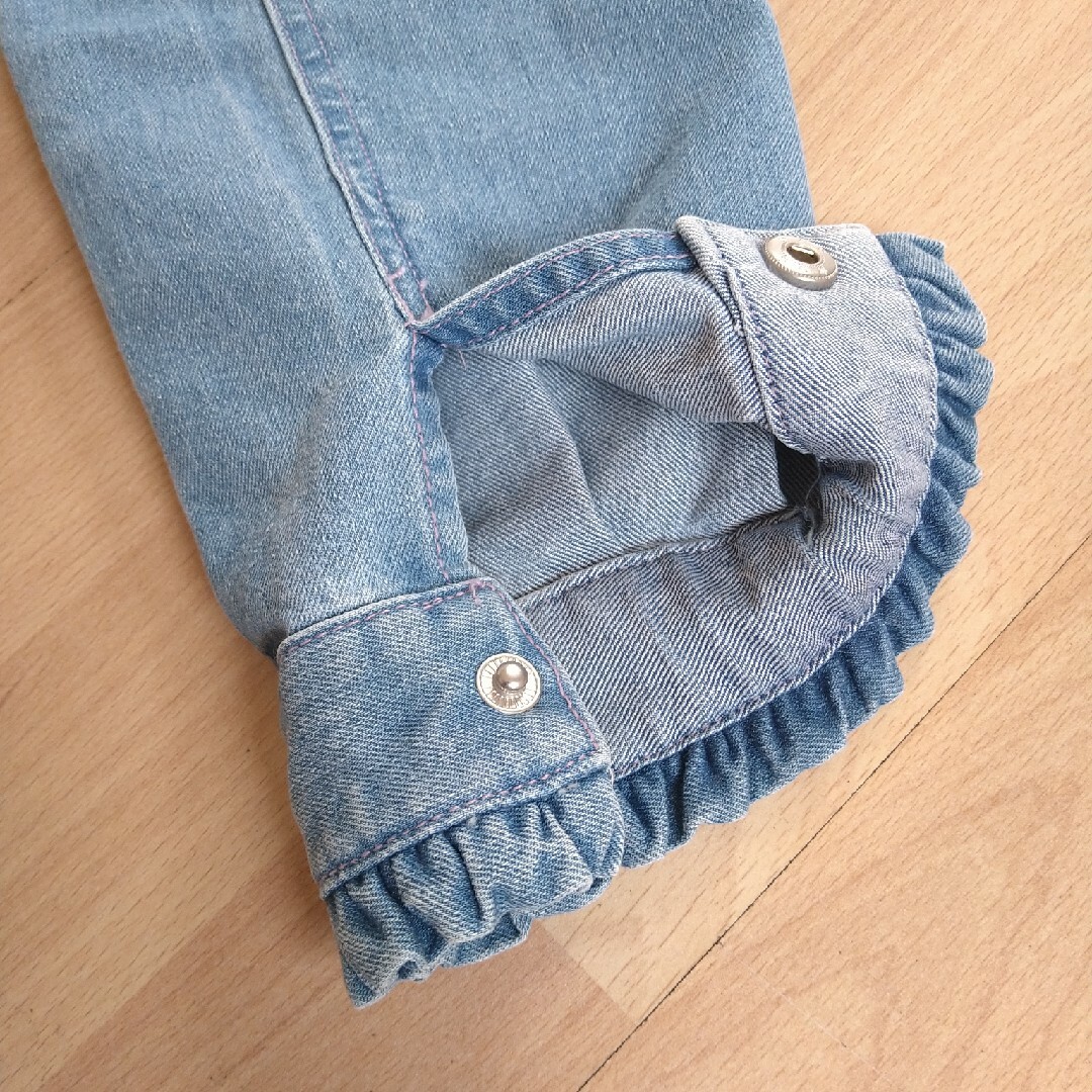 チェリーベリーシリーズ】フルーツ 刺繍 ジャンパースカート