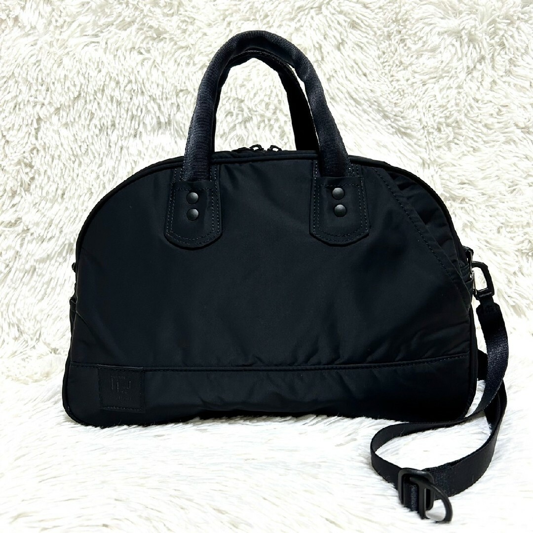 美品 ラミダス ブラックビューティー 2way ボストンバッグ ショルダーバッグ