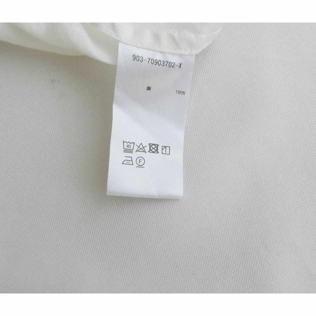 KURASHI＆Trips PUBLISHING リネンブラウス シャツ トップス