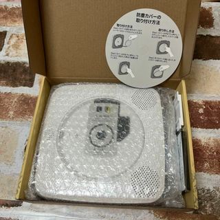 CDプレーヤー Bluetooth CDラジカセ 卓上 壁掛け CDプレイヤー白(ポータブルプレーヤー)