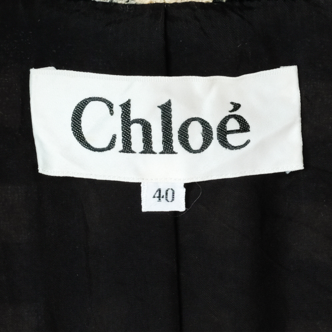 Chloe - 【希少】クロエ テーラードジャケット チェック柄