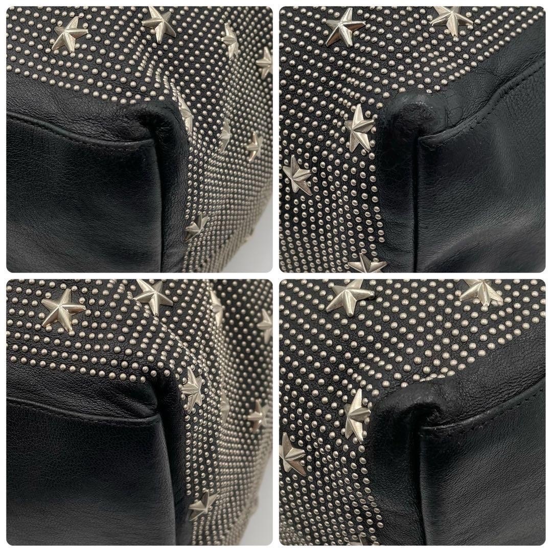 JIMMY CHOO(ジミーチュウ)の高級　ジミーチュウ ピムリコ　レザー　スタッズ　カモフラ　トートバッグ　サソリ メンズのバッグ(トートバッグ)の商品写真
