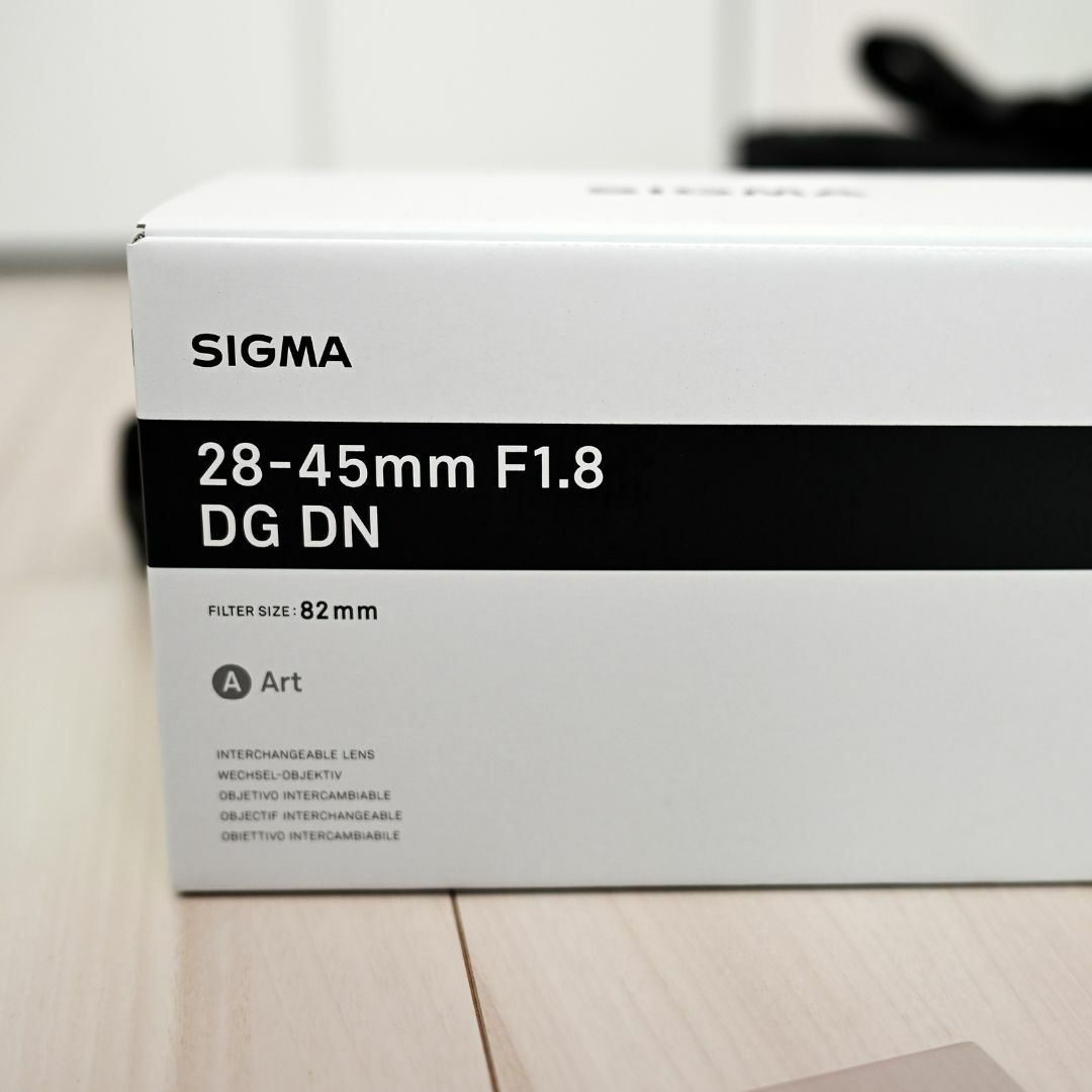 SIGMA - SIGMA 28-45mm F1.8 DG DN ART ソニーE用 超美品
