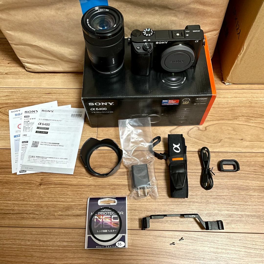 SONY - 美品 SONY α6400 ILCE-6400M 高倍率ズームレンズキット
