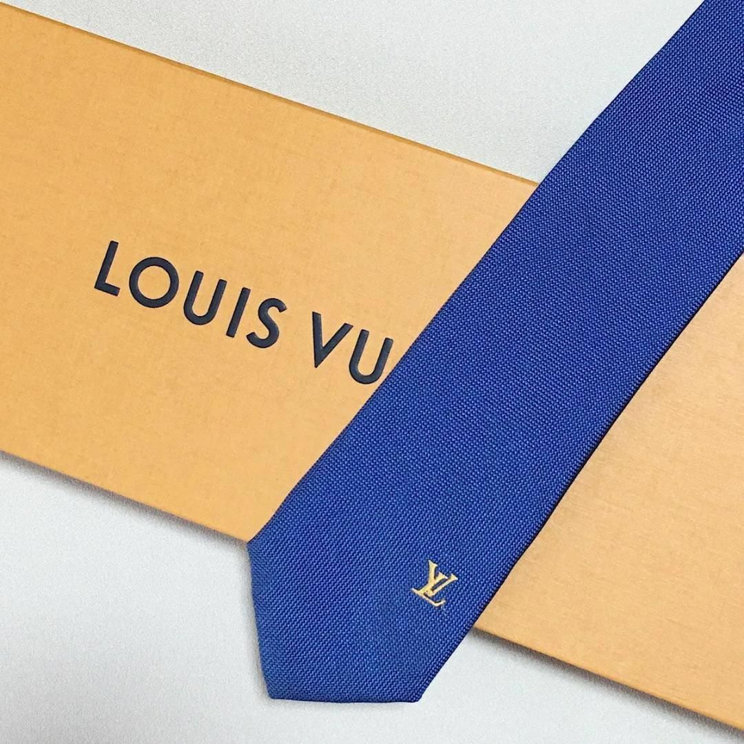 LOUIS VUITTON - 美品 ルイヴィトン Louis Vuitton ネクタイ シルク100%
