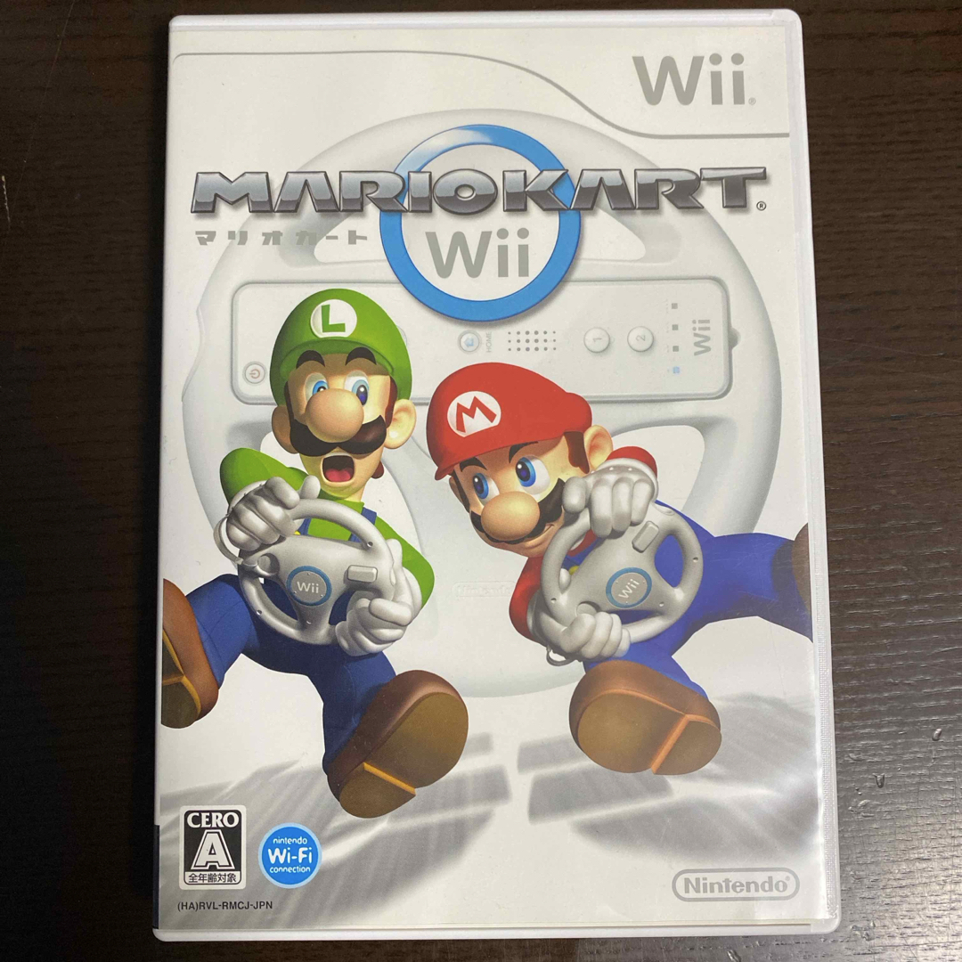 Wii マリオカート エンタメ/ホビーのゲームソフト/ゲーム機本体(家庭用ゲームソフト)の商品写真