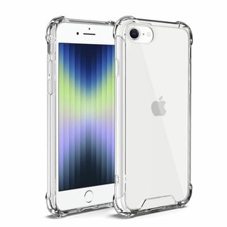 【特価商品】iPhone SE 第3/2世代 兼用 ケース クリア 2022新型(その他)