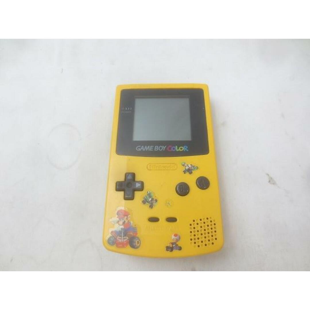 中古品 ゲーム ゲームボーイ 本体 CGB-001 イエロー 動作品 本体のみ