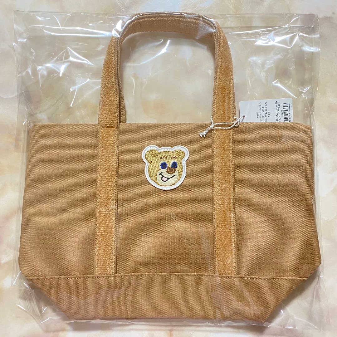 FEILER - フェイラー♡オールドテディ ワッペントートバッグ♡ベージュ♡小♡ベア♡くま♡クマ