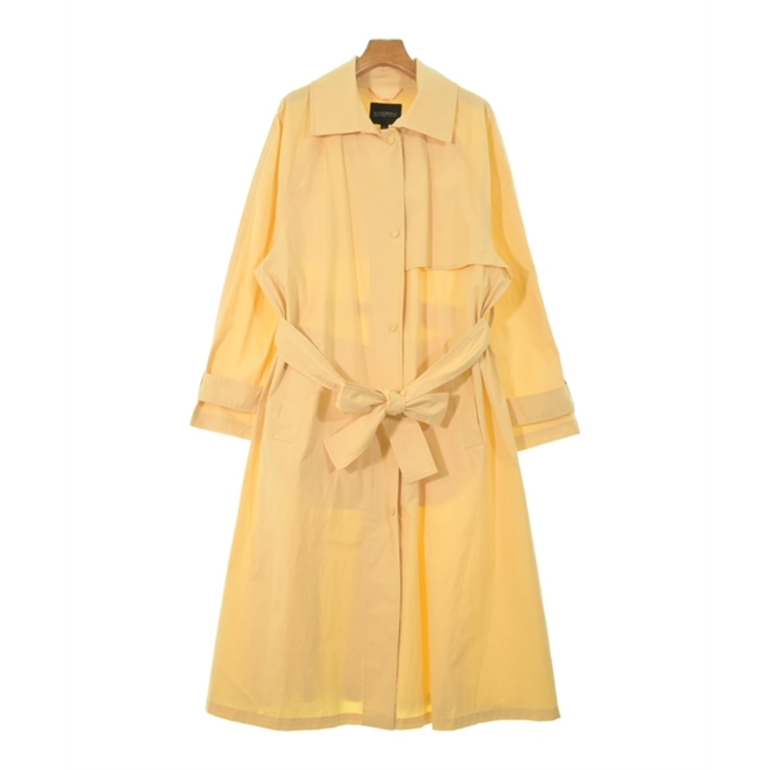 Banana Republic - BANANA REPUBLIC バナナリパブリック ステンカラーコート L 黄 【古着】【中古】