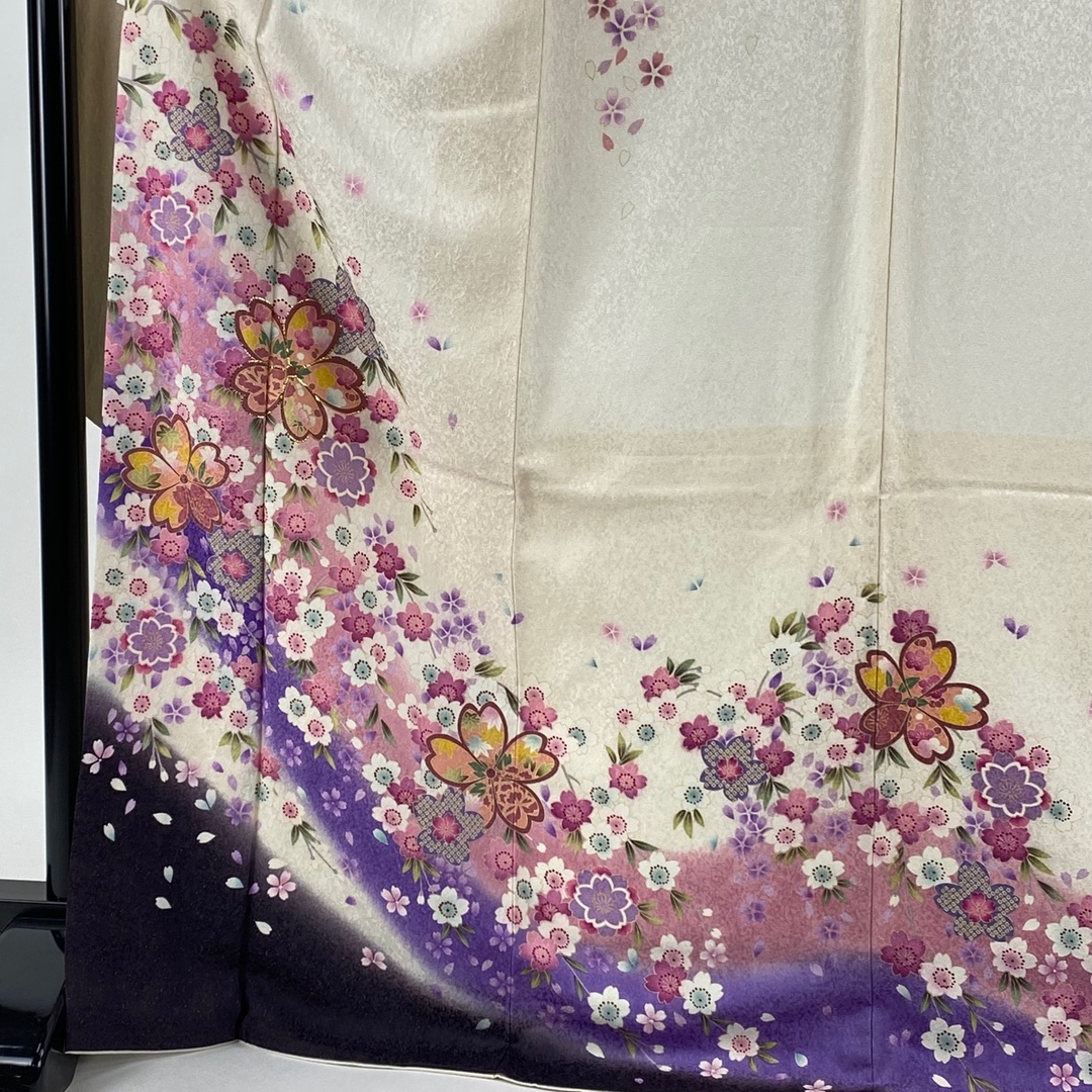 振袖 身丈172cm 裄丈68cm 正絹 美品 逸品 【中古】 レディースの水着/浴衣(着物)の商品写真
