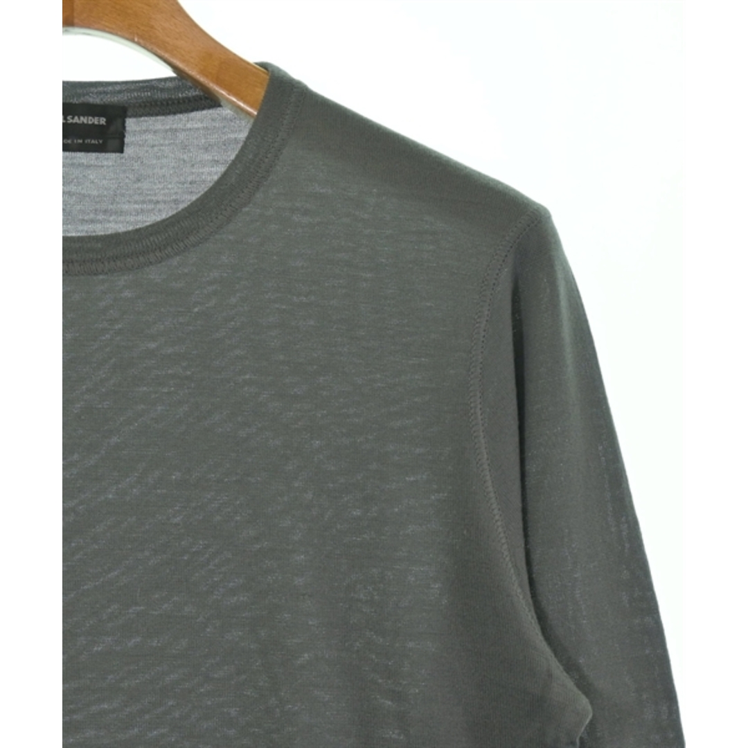 JIL SANDER ジルサンダー ニット・セーター 46(XL位) グレー