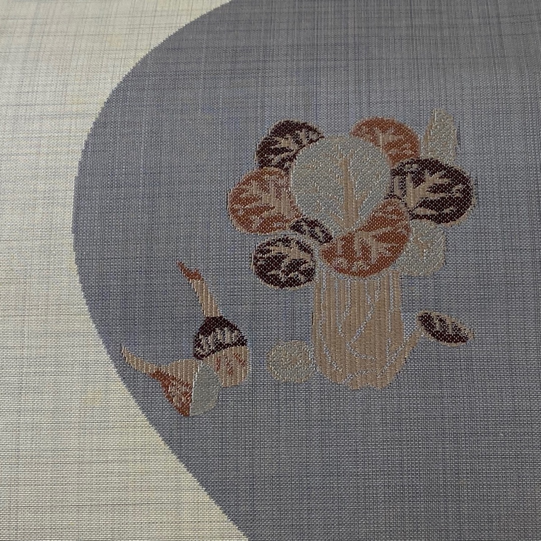 袋帯 秀品 お太鼓柄 正絹 【中古】 レディースの水着/浴衣(帯)の商品写真