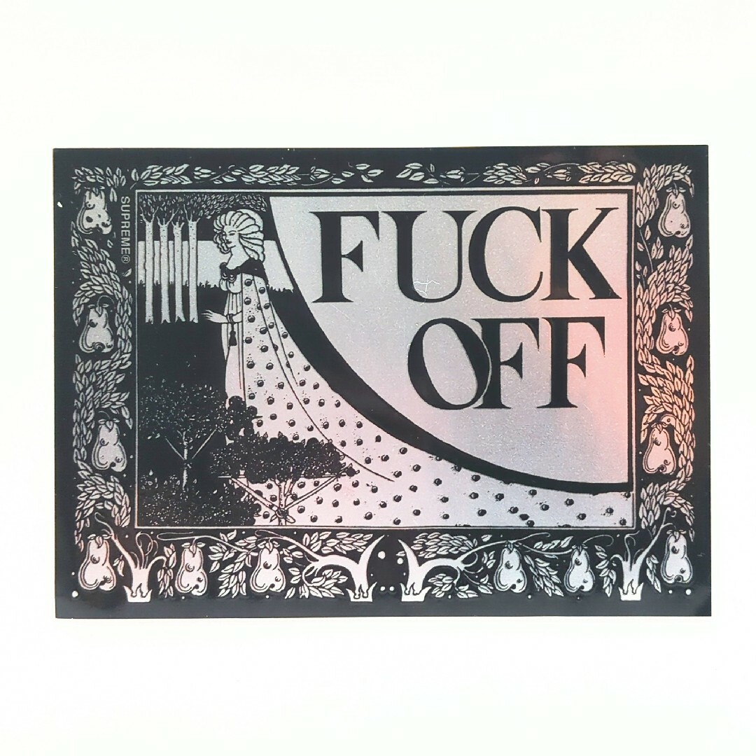 Supreme(シュプリーム)のSUPREME FUCK OFF STICKER メンズのファッション小物(その他)の商品写真