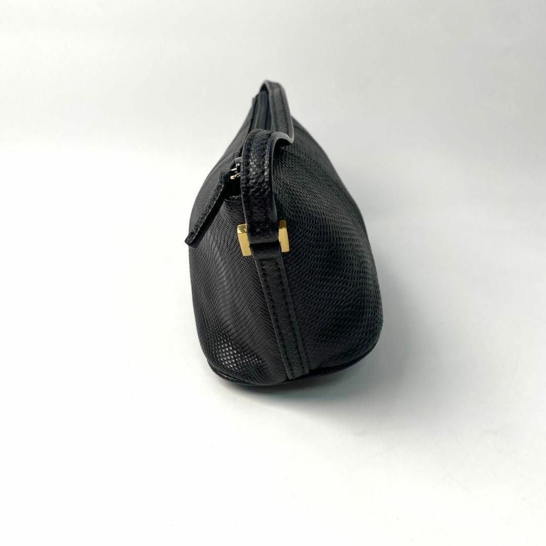 充実の品 グッチ 美品 - GUCCI GUCCI アクセサリーポーチ 型押し リザード バッグ