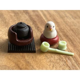 セキセイインコの置物(茶道))(置物)