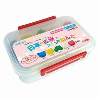 【数量限定】デビカ 粘土 日本のお米でつくったねんど 5色入 093111(その他)