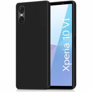 Xperia 10 VI ケース マットブラック Xperia 10 VI カバ(その他)