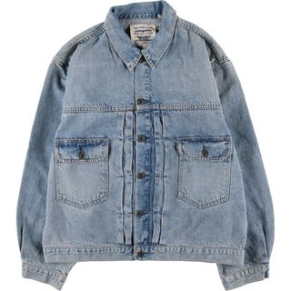 リーバイス(Levi's)の古着 リーバイス Levi's MADE&CRAFTED メイドアンドクラフテッド ビッグE デニムジャケット Gジャン メンズM相当 /eaa549501(Gジャン/デニムジャケット)