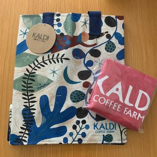 カルディ(KALDI)のKALDI　エコバッグ　オトノハ　コットンエコバッグ 　スモーキーピンク　(エコバッグ)