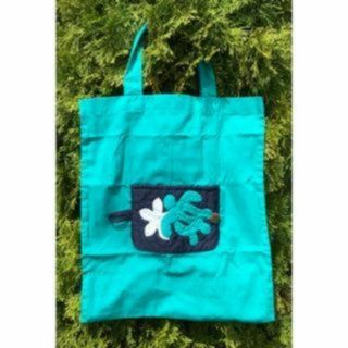 「正規品」エコバッグ ♡ホヌ♡エメラルドグリーン♡ハワイアンキルト(エコバッグ)