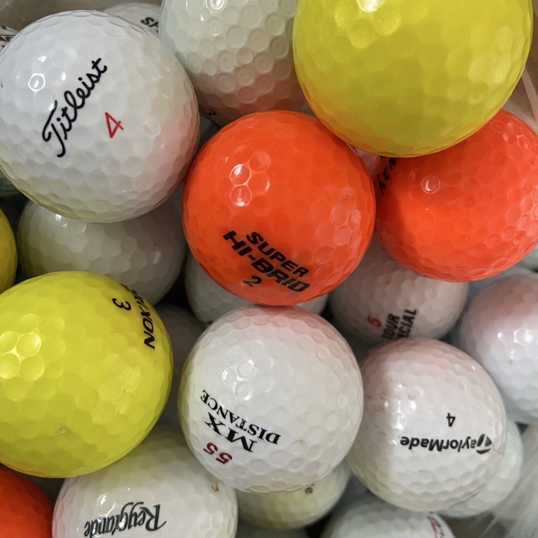 Titleist(タイトリスト)のゴルフボール ロストボール Titleist等 混合190球以上 スポーツ/アウトドアのゴルフ(その他)の商品写真