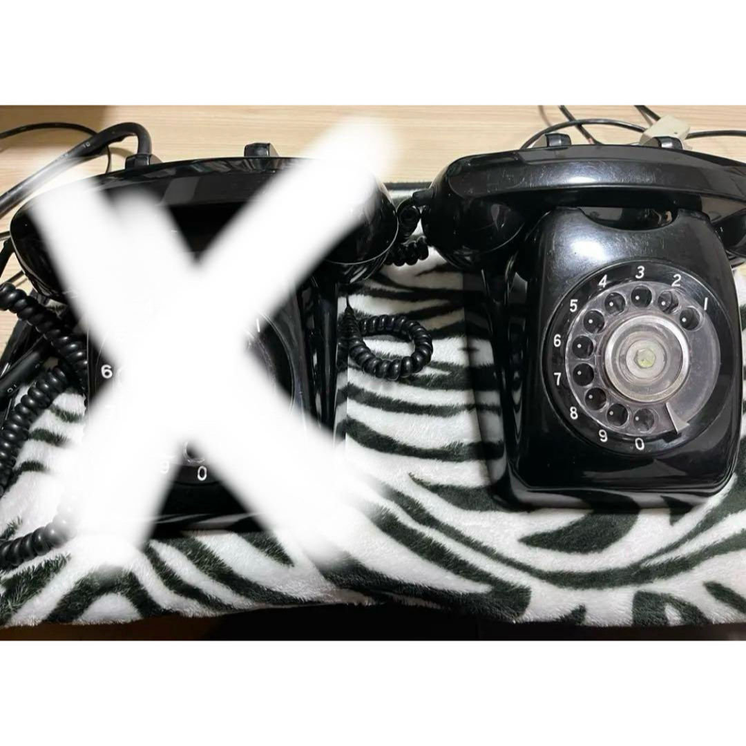 黒電話 昭和レトロ エンタメ/ホビーの美術品/アンティーク(その他)の商品写真