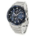 【新品】セイコー SEIKO ASTRON 腕時計 メンズ SBXC175 アストロン Nexter デュアルタイムクロノグラフ GPS衛星電波ソーラー ブルーグレーxシルバー アナログ表示