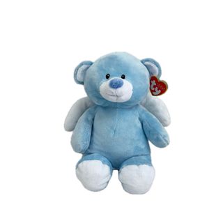 パステルブルー　メルヘンクマさん　ベア　ぬいぐるみ