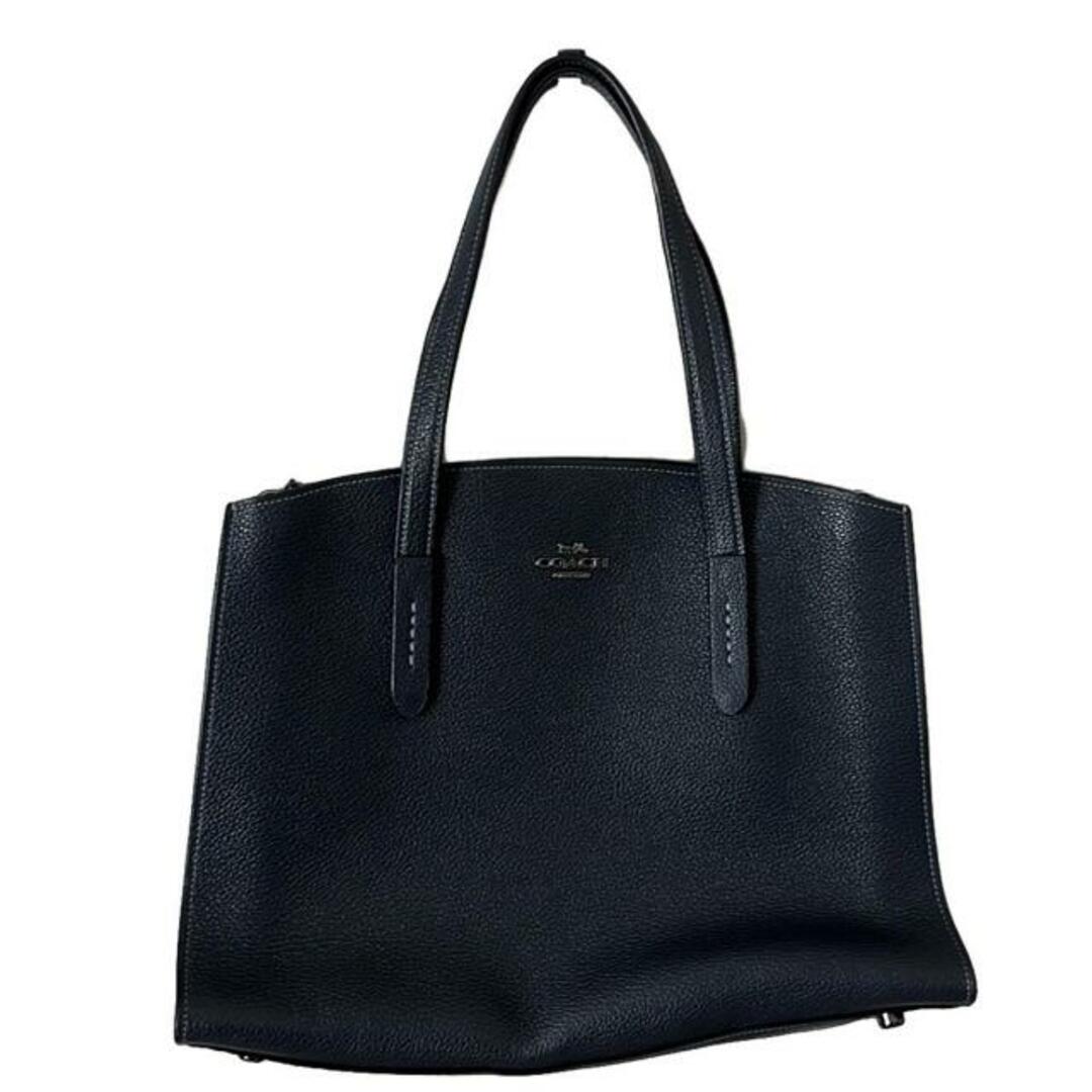 COACH - COACH(コーチ) トートバッグ チャーリー キャリーオール 25137 ダークグレー レザー