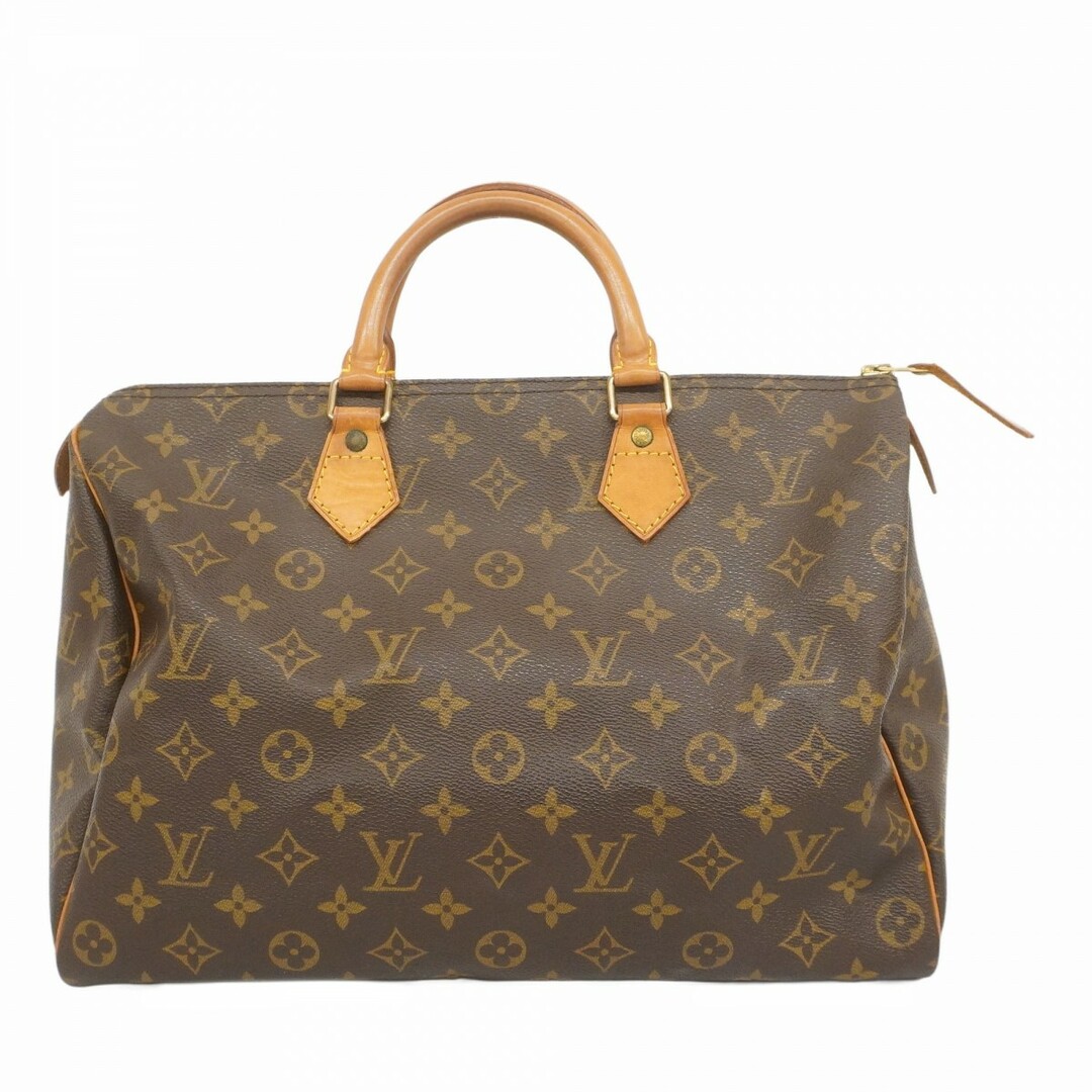 LOUIS VUITTON - 【5ec3003】ルイヴィトン ハンドバッグ モノグラム スピーディ35 M41107 ブラウン【中古】レディース