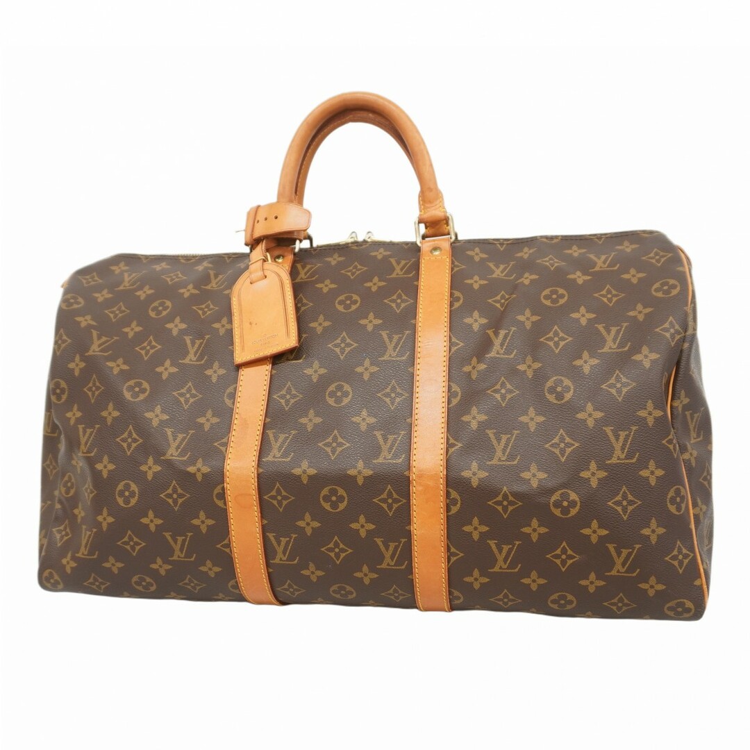 LOUIS VUITTON - 【5ec3032】ルイヴィトン ボストンバッグ モノグラム キーポル50 M41426 ブラウン【中古】メンズ レディース ユニセックス