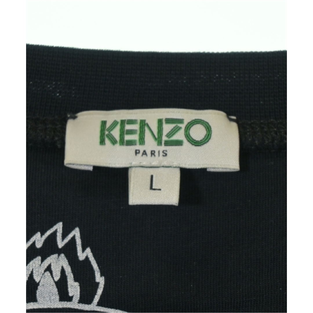KENZO - KENZO ケンゾー Tシャツ・カットソー XS 赤x緑x黒(花柄