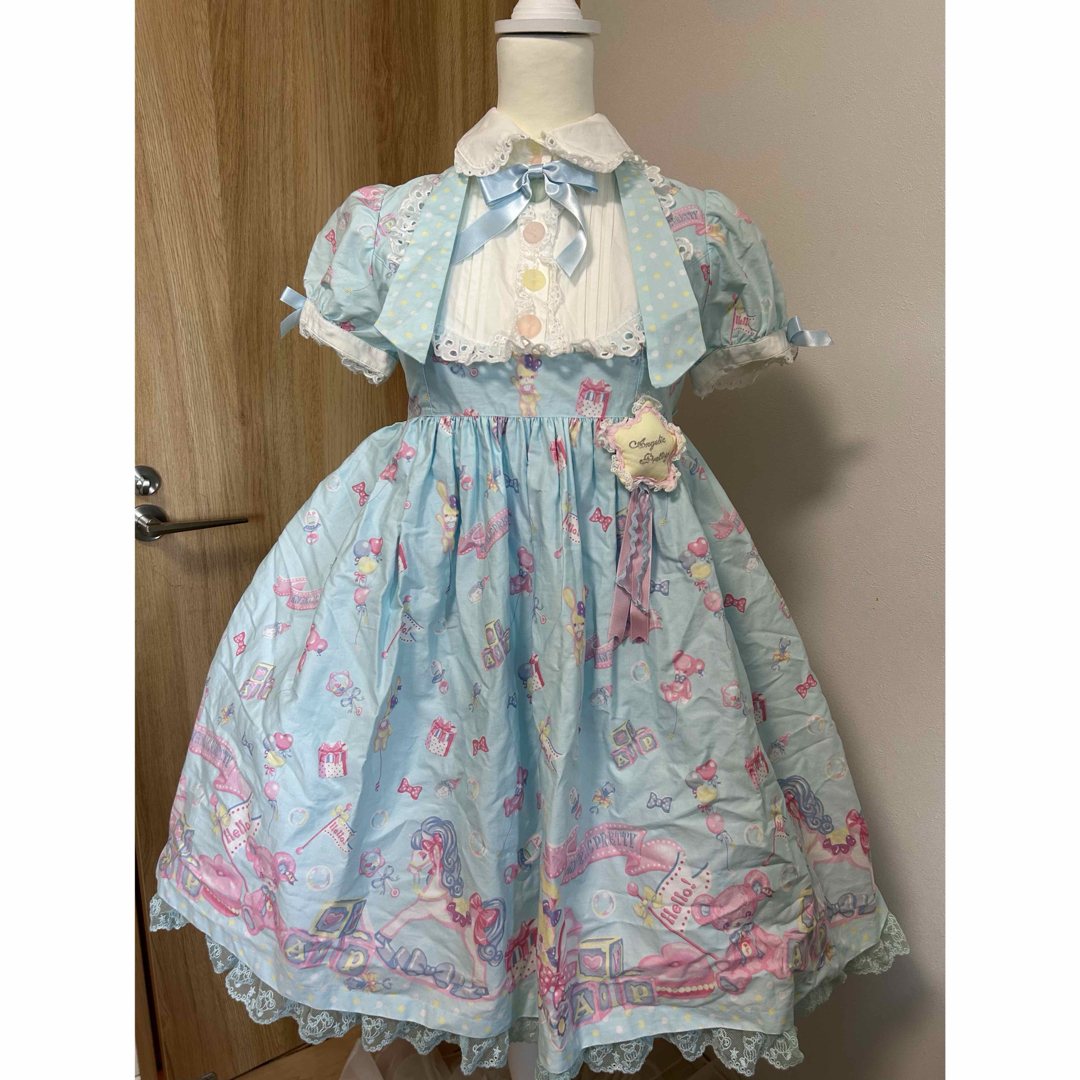 Angelic Pretty - ケ2 アンジェリックプリティ　初版　ドリーミーベビールーム　ワンピース　サックス