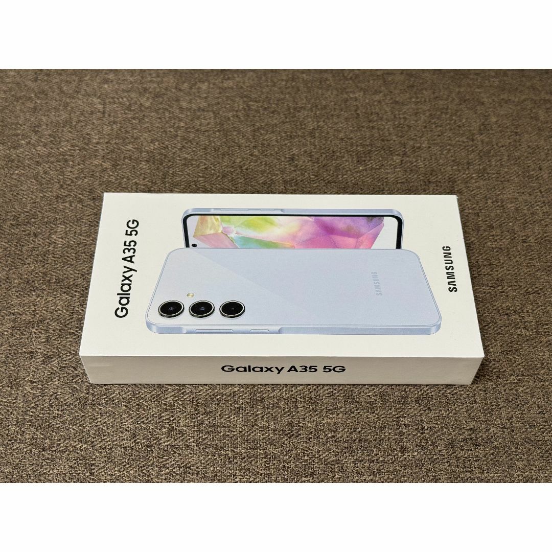 SAMSUNG - 【SIMフリー】Galaxy A35 5G 8/256 アイスブルー