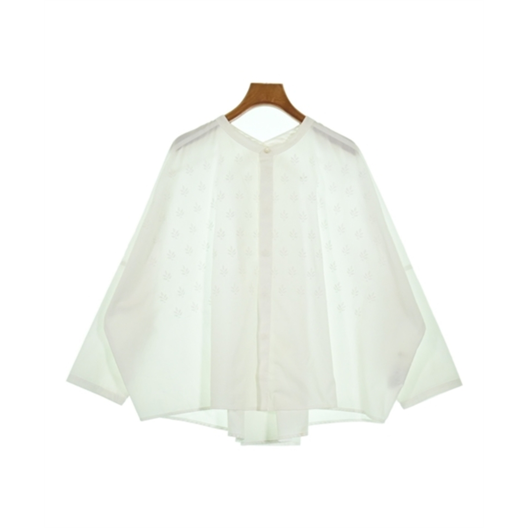 ZUCCa - ZUCCa ズッカ ブラウス M 白 【古着】【中古】の通販 by ZUCCa - ZUCCa ズッカ ブラウス M 白 【古着】【中古】の通販 by