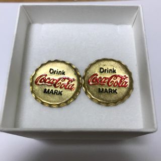 コカコーラ(コカ・コーラ)のピアス コカコーラ 瓶キャップ(ピアス)