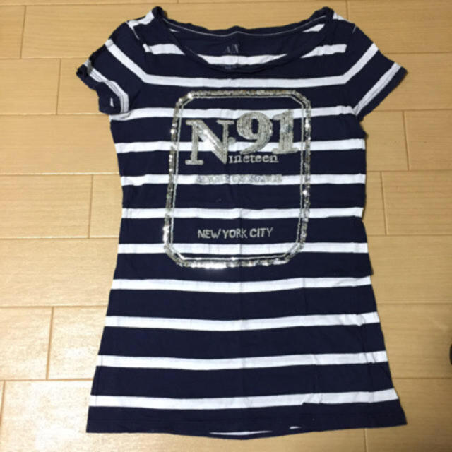 ARMANI EXCHANGE(アルマーニエクスチェンジ)のアルマーニEX Tシャツ2枚セット♡ レディースのトップス(Tシャツ(半袖/袖なし))の商品写真