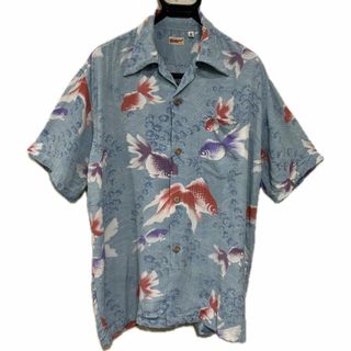 サンサーフ(Sun Surf)の＊サンサーフToyo 和柄 金魚 総柄 アロハシャツ 開襟シャツ トップス M(シャツ)