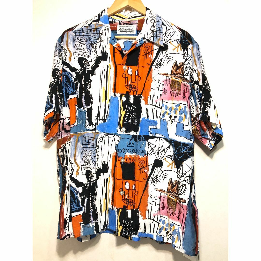 シャツ 075061 WACKO MARIA JEAN-MICHEL BASQUIAT
