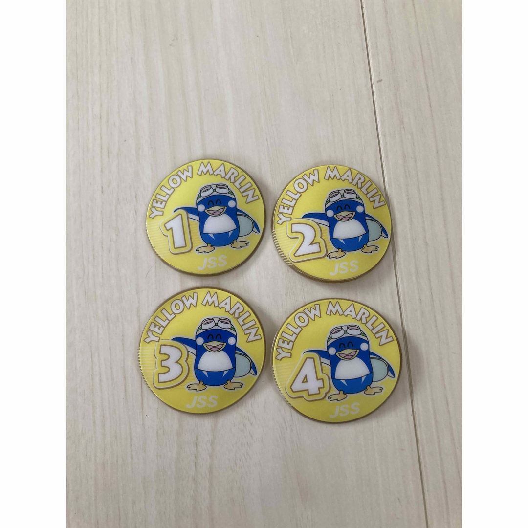 JSS ワッペン イエロー スポーツ/アウトドアのスポーツ/アウトドア その他(マリン/スイミング)の商品写真