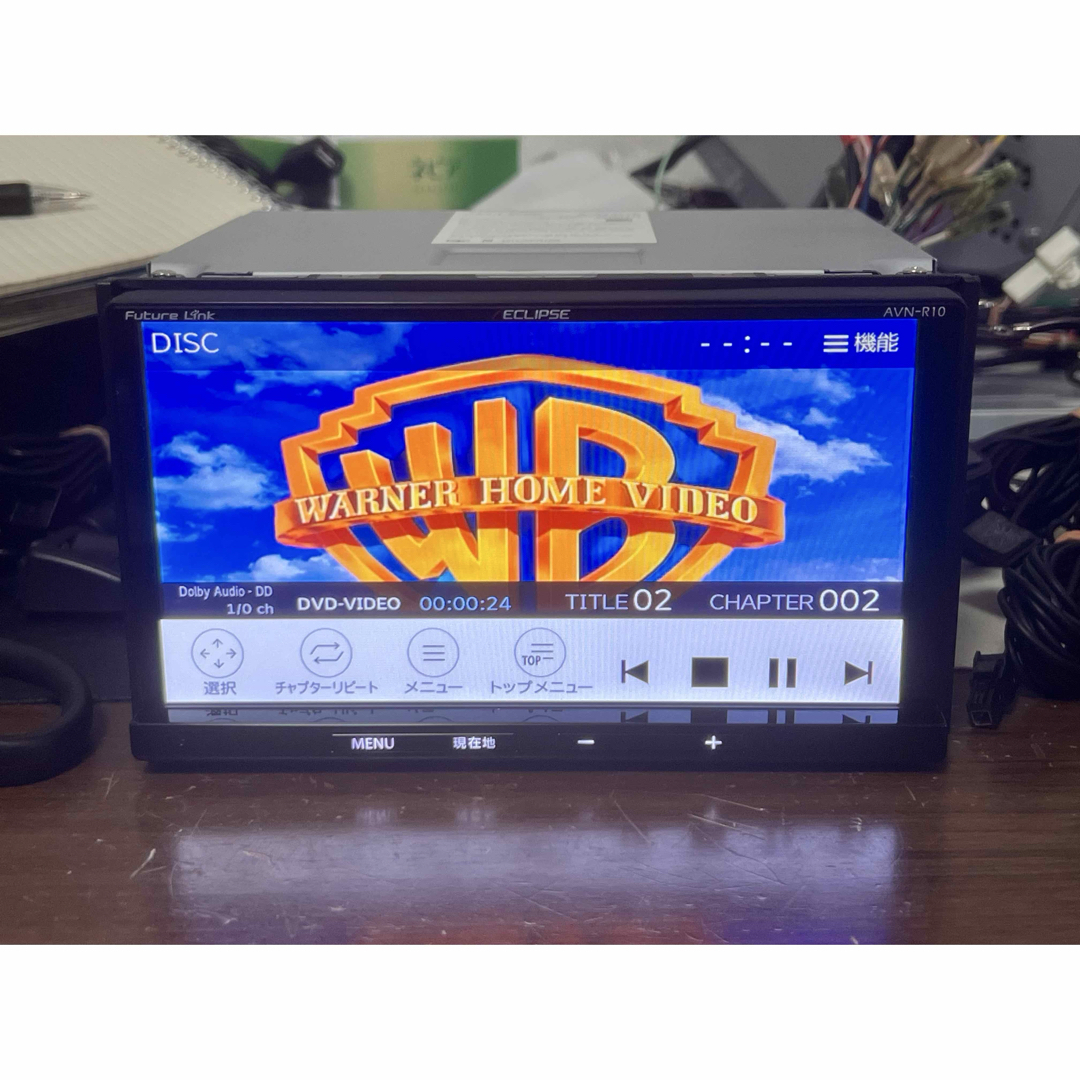 富士通テン ECLIPSE　AVN-R10W Bluetooth SD 富士通テン ECLIPSE AVN-R10 Bluetooth SD (A) 自動車