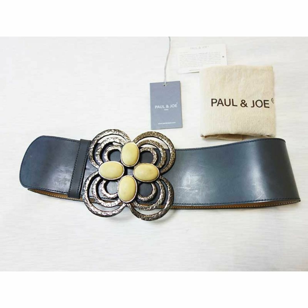 PAUL & JOE - ポール & ジョー PAUL & JOE フラワーバックル レザーベルト Y2K