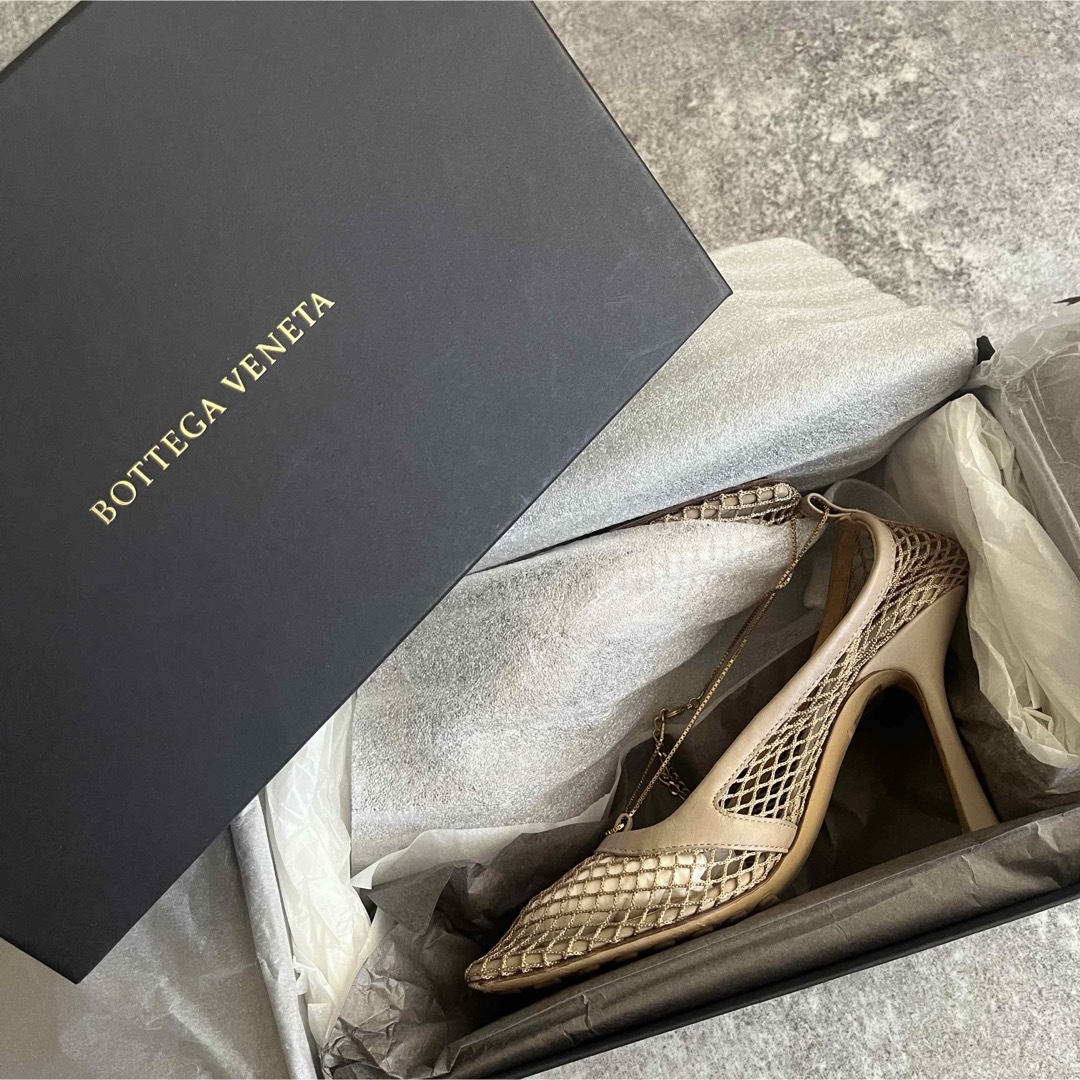 BOTTEGA VENETA ボッテガ・ヴェネタ　ストレッチパンプス BOTTEGA VENETA - 新品未使用 bottega veneta ボッテガ