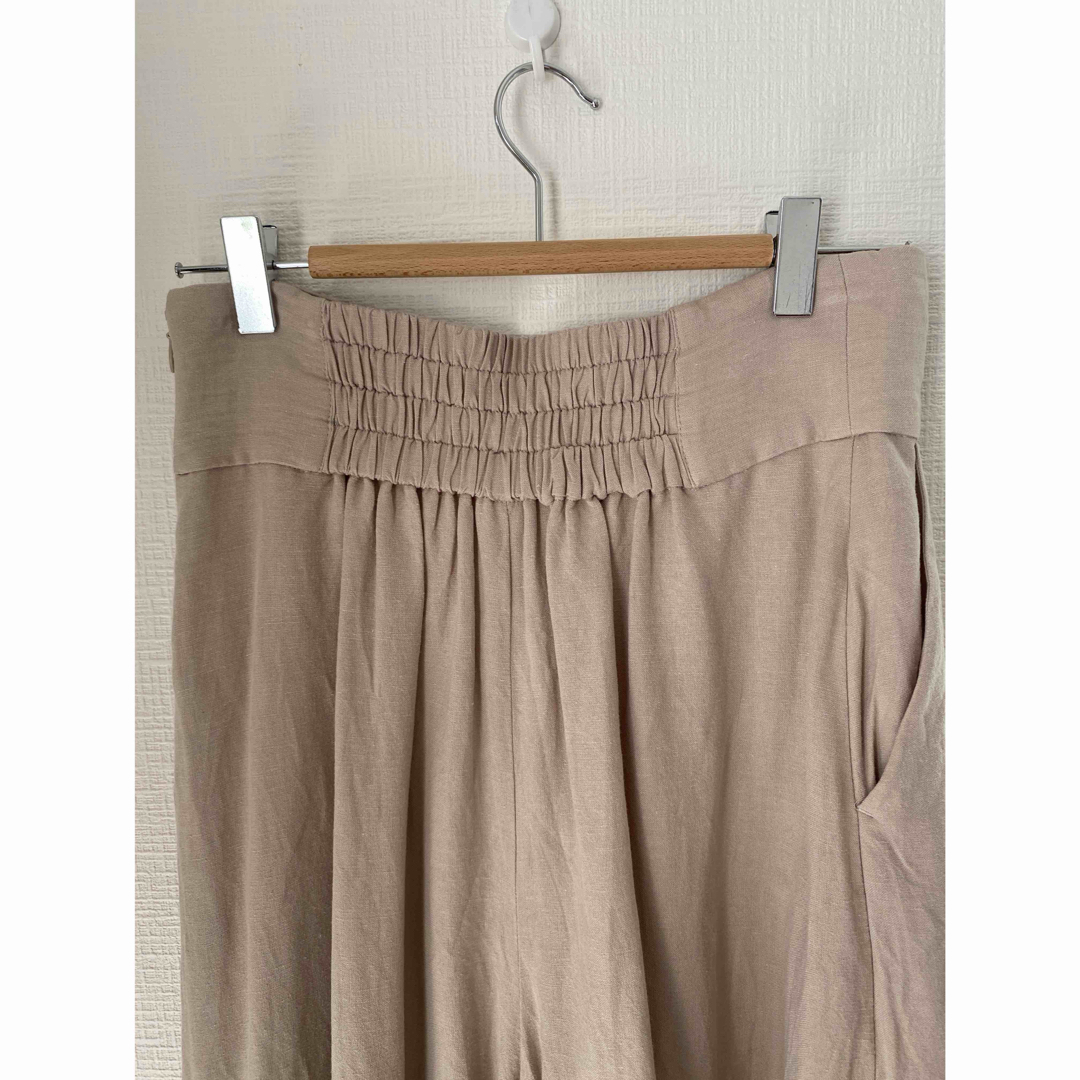 Mystrada(マイストラーダ)のCADUNE タックガウチョ パンツ　カデュネ　38 レディースのパンツ(カジュアルパンツ)の商品写真