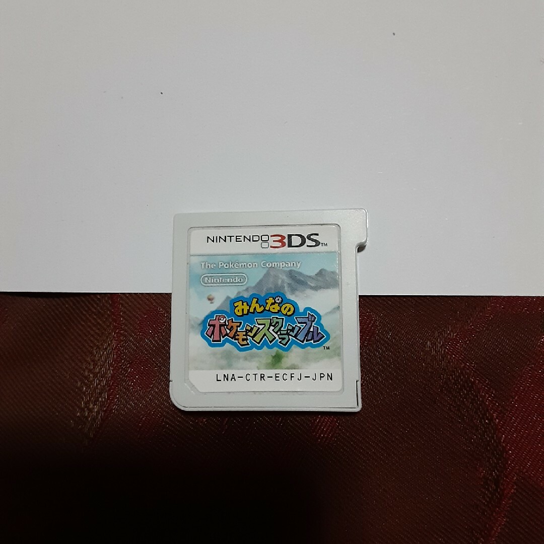 3DSソフト みんなのポケモンスクランブル ソフトのみ エンタメ/ホビーのゲームソフト/ゲーム機本体(携帯用ゲームソフト)の商品写真