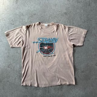 ヴィンテージ(VINTAGE)の70s80s stedman tシャツ USA製 ベージュ ナイトクラブ　(Tシャツ/カットソー(半袖/袖なし))