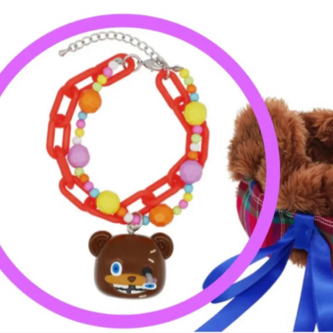 USJ(ユニバーサルスタジオジャパン)の★新品◯印のみ★USJ ハミクマ ブレスレット ユニバ エンタメ/ホビーのおもちゃ/ぬいぐるみ(キャラクターグッズ)の商品写真