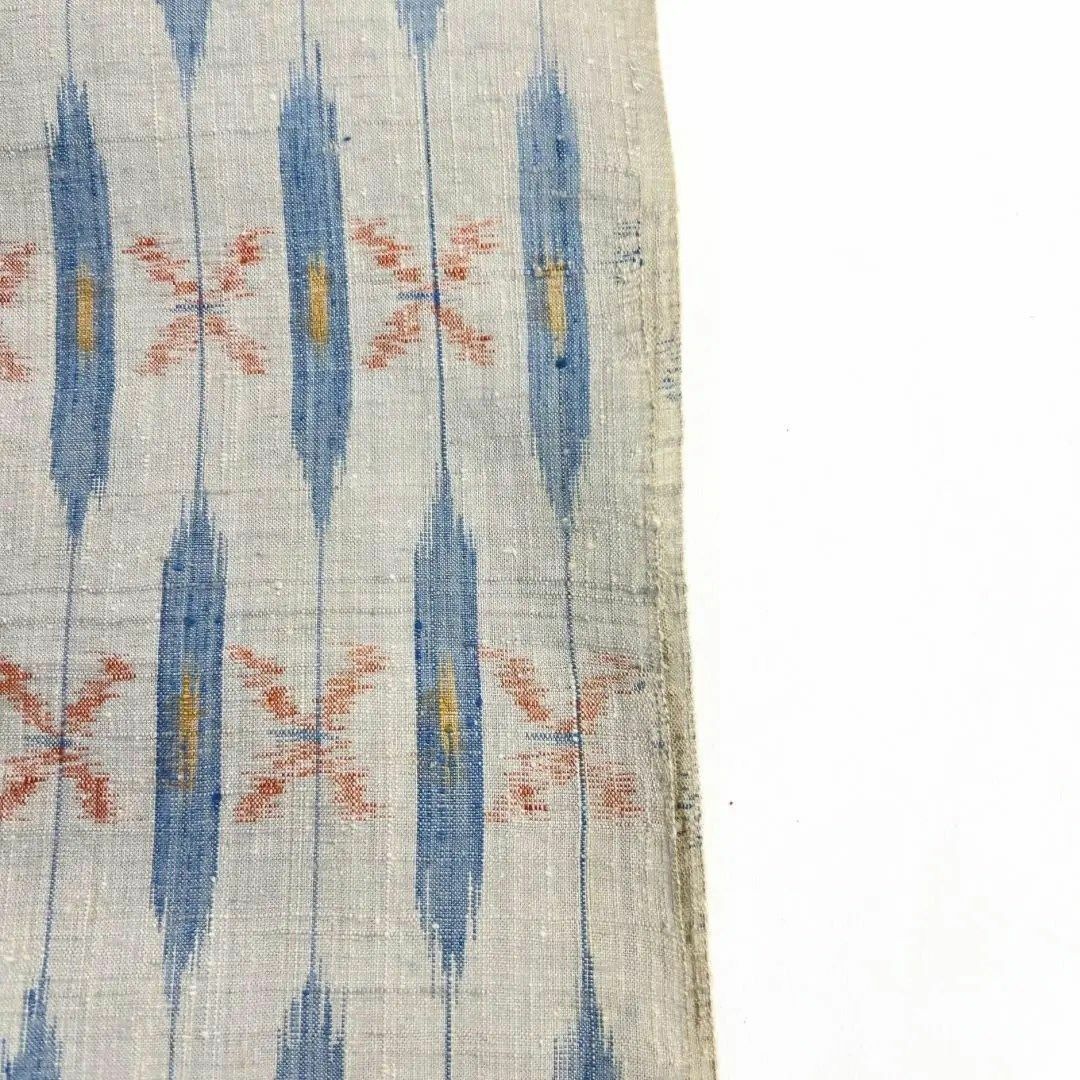 現在開催中のキャンペーン＆お得情報 未使用 re TSUMUGI by dの通販 043a 着物 縦縞 花模様 小紋反物 着物・浴衣